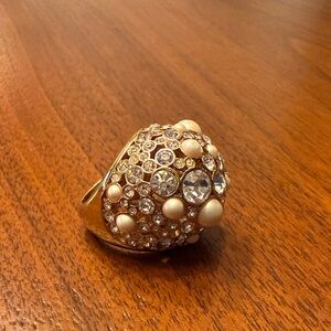 Kate Spade pick a pearl cocktail ring